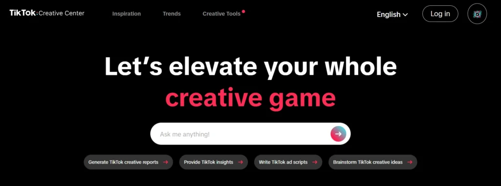 TikTok Ads Creative Center