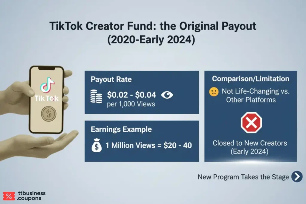 TikTok Creator Fund in Past