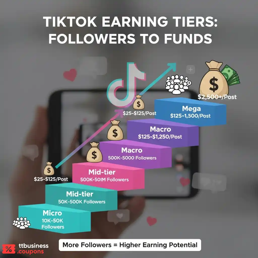 TikTok Earning Tiers